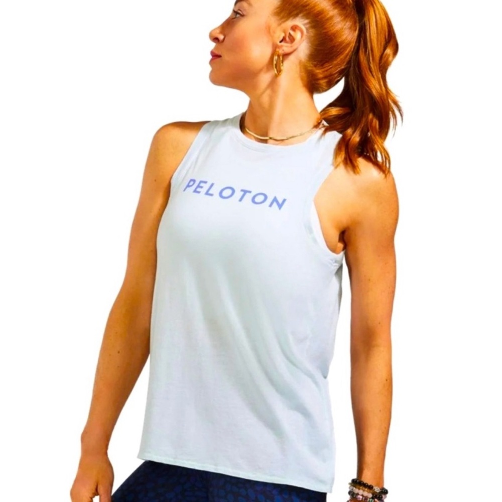 Peloton Women’s Blue Tulip Back Tank